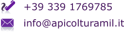 +39 339 1769785 info@apicolturamil.it