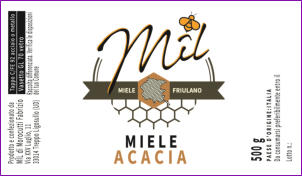 Etichetta Miele Acacia