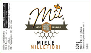Etichetta Miele Millefiori